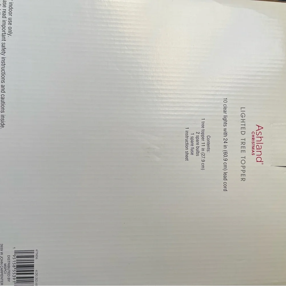 Lighted Tree Topper - Picture 4 of 4